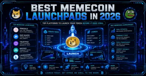 Best Memecoin Launchpads in 2026: Top Platforms to Launch Your Token Before It Goes Viral