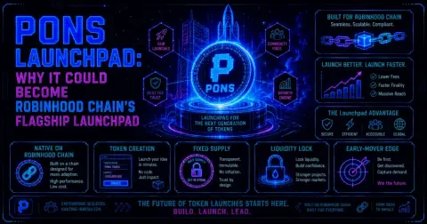 PONS Launchpad: Why It Could Become Robinhood Chain’s Flagship Launchpad