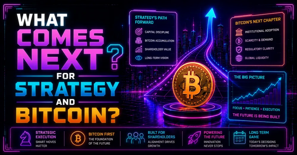 What Comes Next For Strategy And Bitcoin?