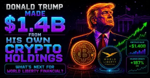 Donald Trump Made $1.4B from His Own Crypto Holdings: What’s Next for Trump Crypto Profits?