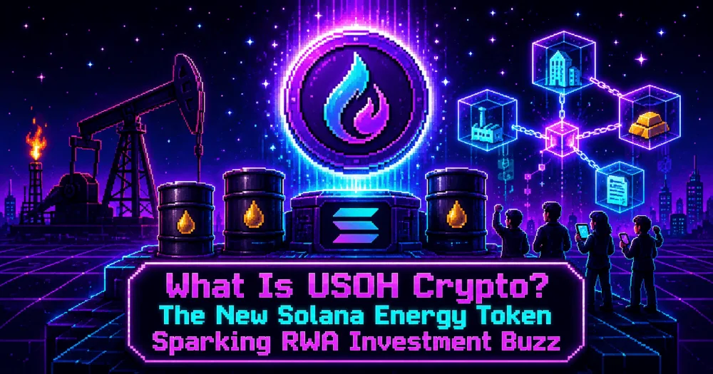 Was Ist USOH Krypto? Der Neue Solana Energy Token, Der RWA-Investoren Aufhorchen Lässt