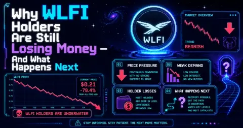 Why WLFI Holders Are Still Losing Money — And What Happens Next