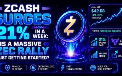 Zcash Surges 21% in a Week: Is a Massive ZEC Rally Just Getting Started?