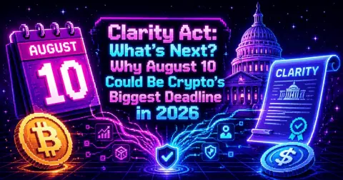 Clarity Act: What’s Next? Why Aug 10 Could Be Crypto’s Biggest Deadline in 2026