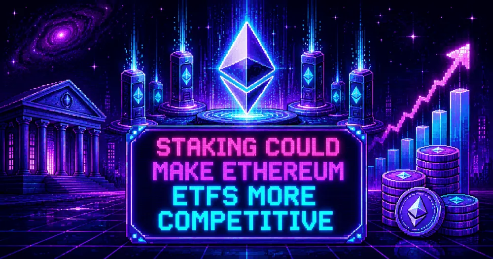 Staking Could Make Ethereum ETFs More Competitive