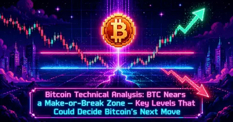 Bitcoin Technical Analysis: BTC Nears a Make-or-Break Zone — Key Levels That Could Decide Bitcoin’s Next Move