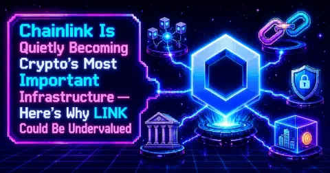 Chainlink Is Quietly Becoming Crypto’s Most Important Infrastructure — Here’s Why LINK Could Be Undervalued