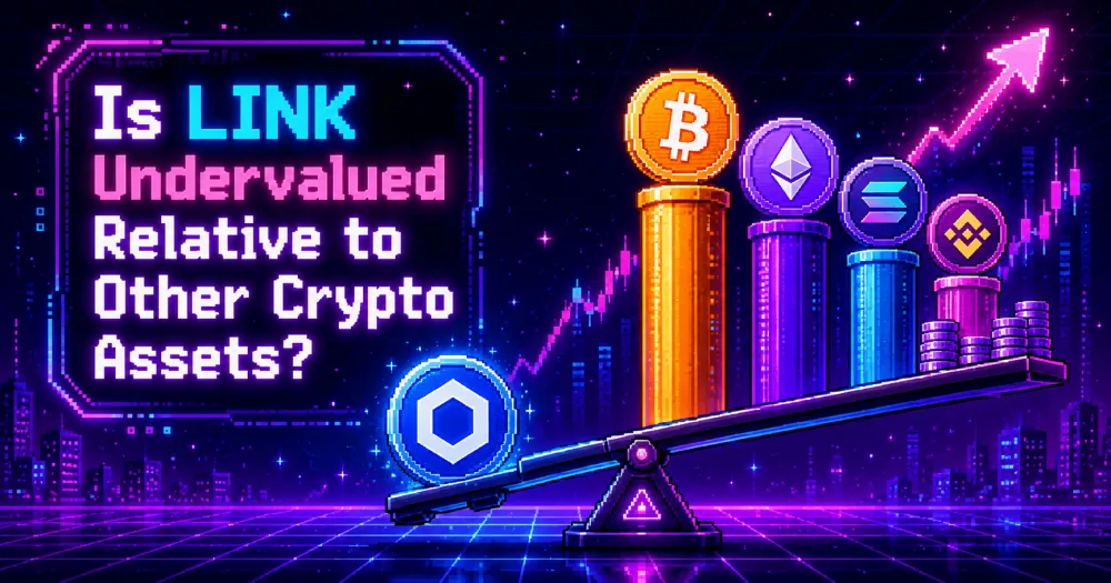 Is LINK Undervalued Relative to Other Crypto Assets?