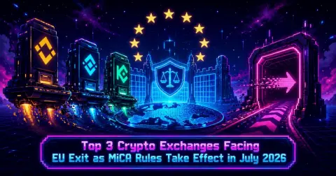 Top 3 Crypto Exchanges Facing EU Exit as MiCA Rules Take Effect in July 2026