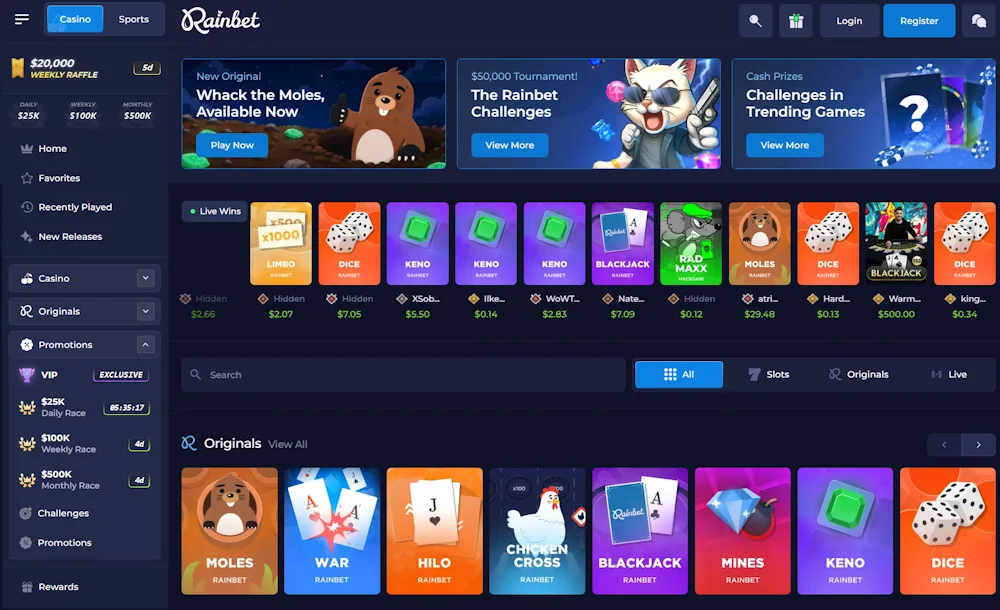 Rainbet im Test: Stärken und Einschränkungen