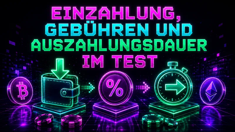 Einzahlung, Gebühren und Auszahlungsdauer im Test