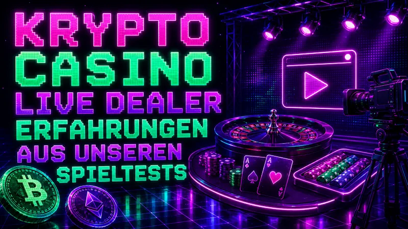 Krypto Casino Live Dealer Erfahrungen aus unseren Spieltests