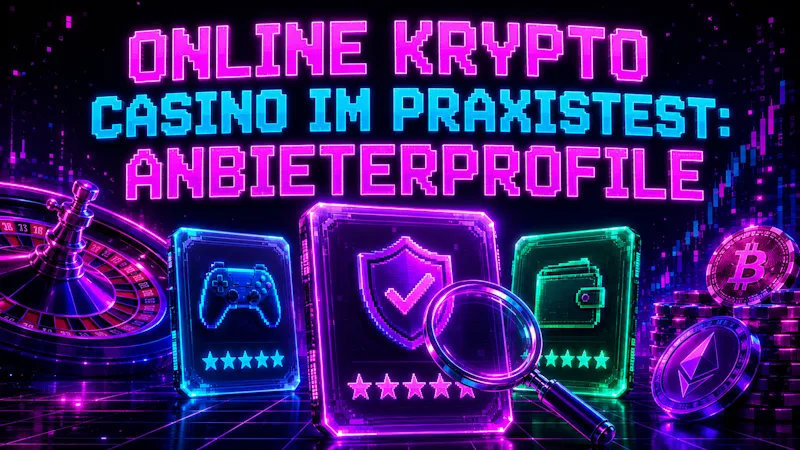 Online Krypto Casino im Praxistest: Anbieterprofile