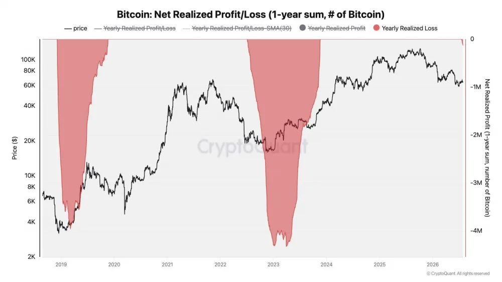 Bitcoin's net realized profit/loss. Source: CryptoQuant