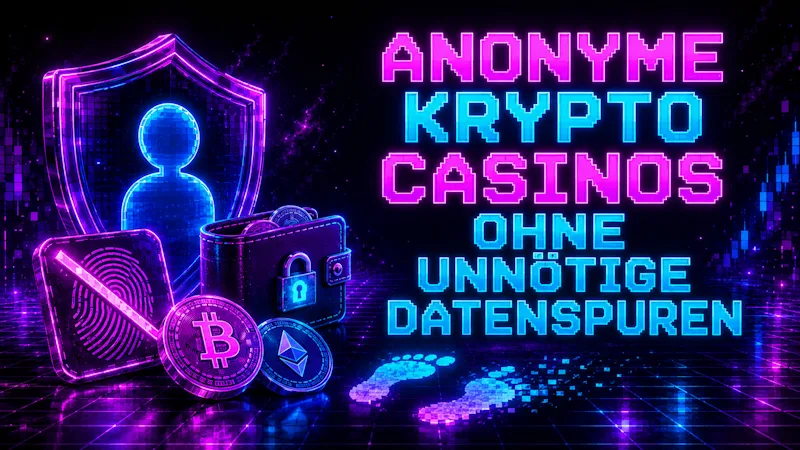 Anonyme Krypto Casinos ohne unnötige Datenspuren