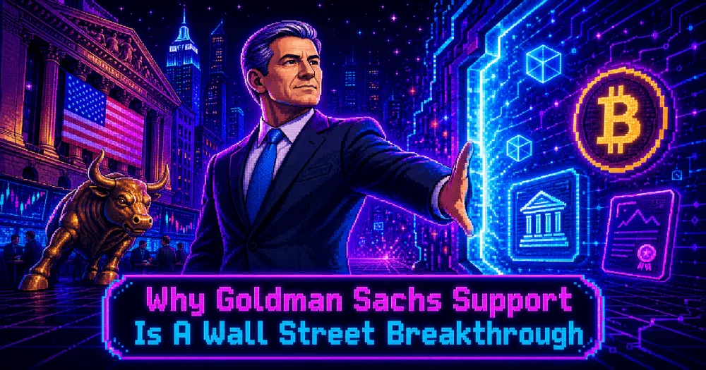 Why Goldman Sachs Support Is A Wall Street Breakthrough
