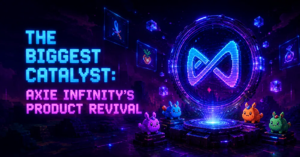 The Biggest Catalyst: Axie Infinity’s Product Revival