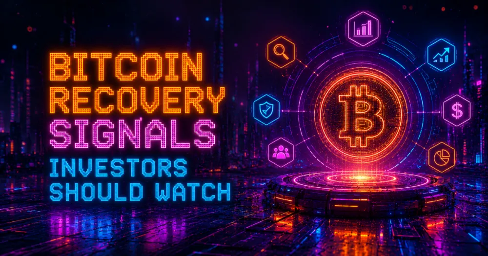 Bitcoin Recovery Signals Investors Should Watch