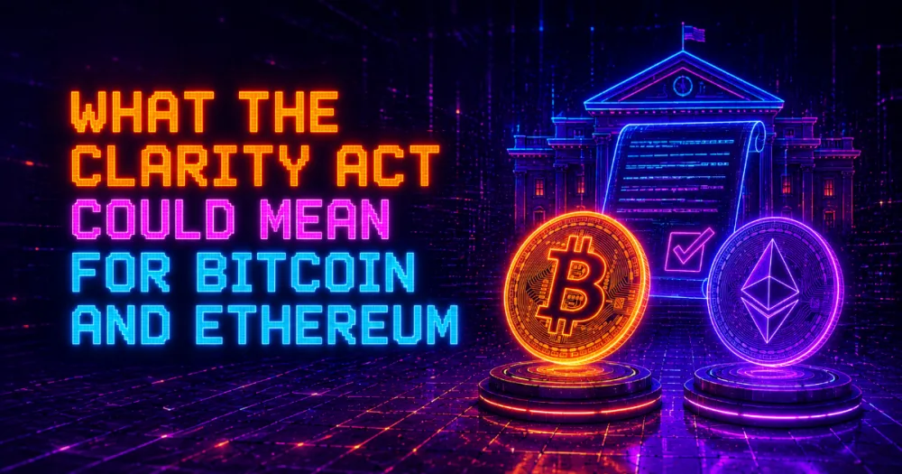 What the Clarity Act Could Mean for Bitcoin and Ethereum