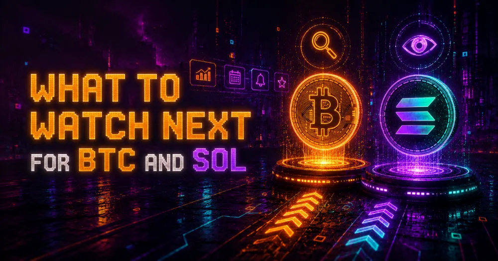 What to Watch Next for BTC and SOL