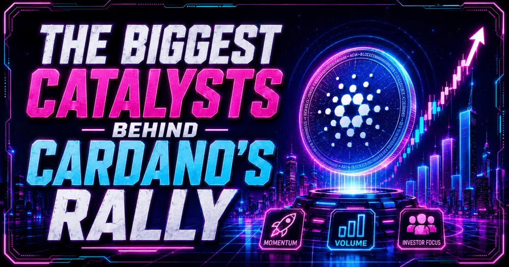 The Biggest Catalysts Behind Cardano’s Rally