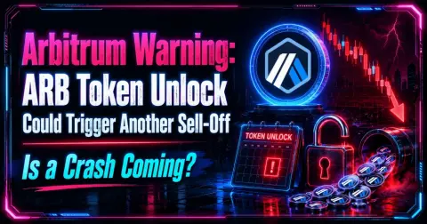 Arbitrum Warning: ARB Token Unlock Could Trigger Another Sell-Off — Is a Crash Coming?
