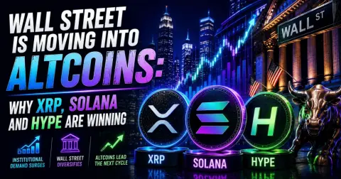 Wall Street Is Moving Into Altcoins: Why XRP, Solana and HYPE Are Winning