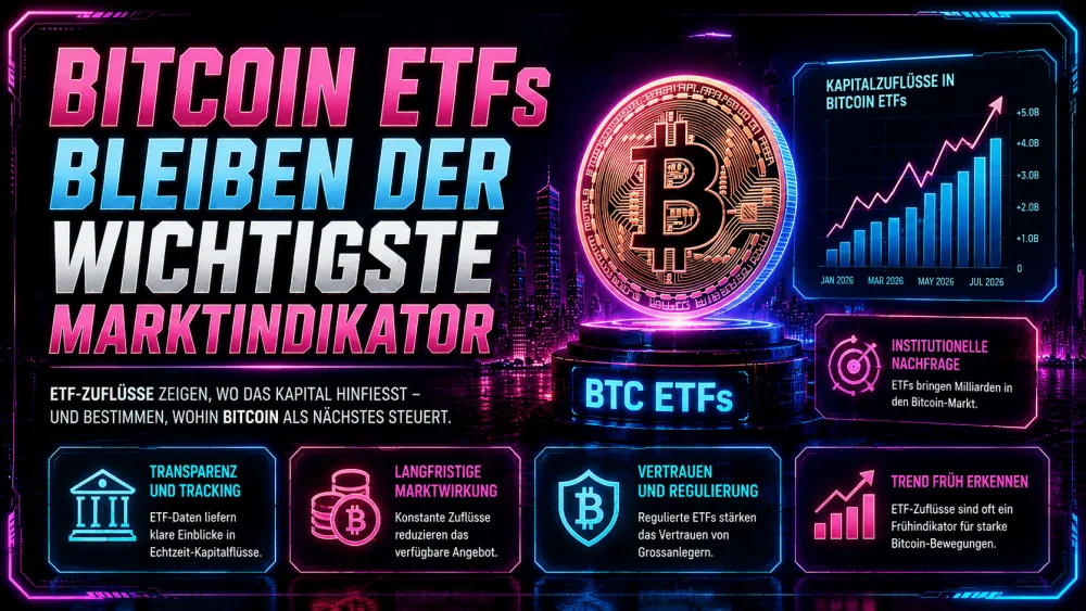 Bitcoin ETFs Bleiben Der Wichtigste Marktindikator