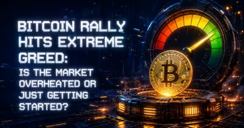 Bitcoin Rally Hits Extreme Greed: Is the Market Overheated or Just Getting Started?