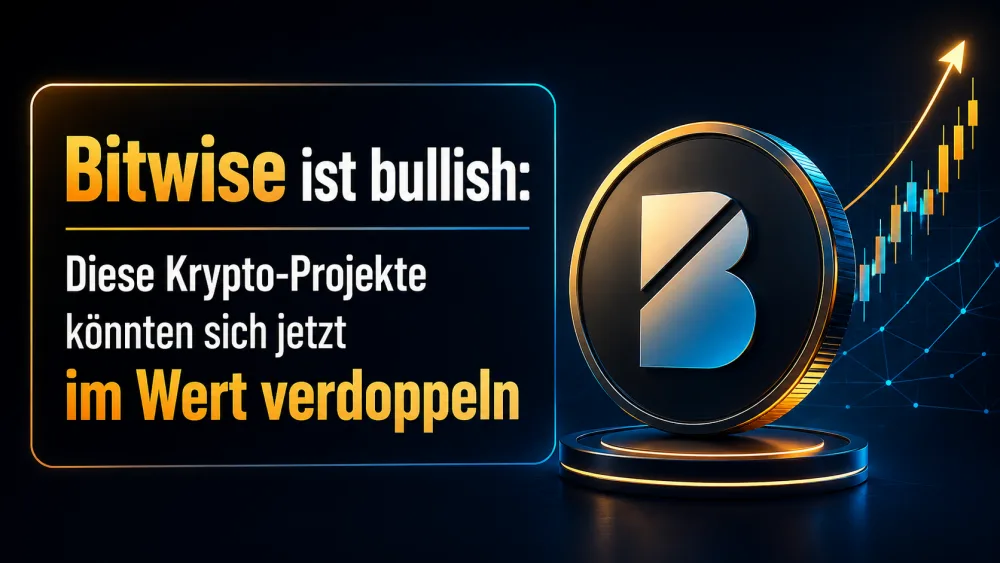 Bitwise ist bullish: Diese Krypto-Projekte könnten sich jetzt im Wert verdoppeln
