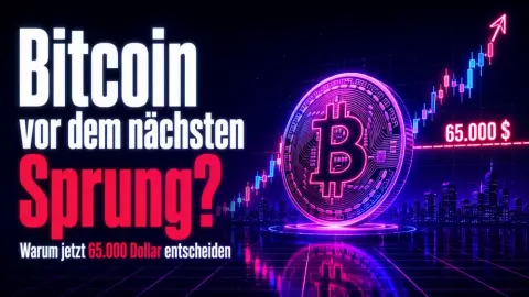 Bitcoin vor dem nächsten Sprung? Warum jetzt 65.000 Dollar entscheiden