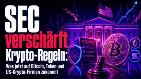 SEC verschärft Krypto-Regeln: Was jetzt auf Bitcoin, Token und US-Krypto-Firmen zukommt