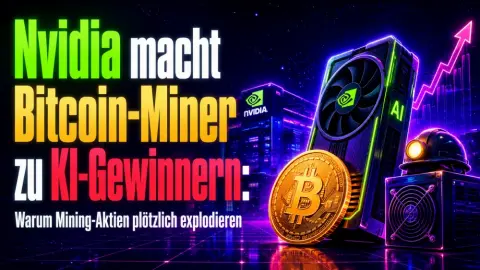 Nvidia macht Bitcoin-Miner zu KI-Gewinnern: Warum Mining-Aktien plötzlich explodieren
