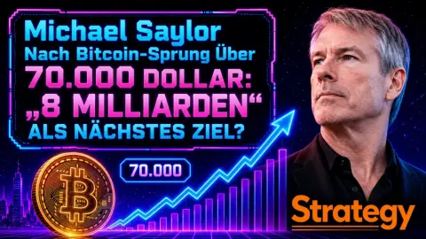 Michael Saylor Nach Bitcoin-Sprung Über 72.000 Dollar: „8 Milliarden“ Als Nächstes Ziel?