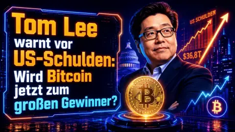 Tom Lee warnt vor US-Schulden: Wird Bitcoin jetzt zum großen Gewinner?