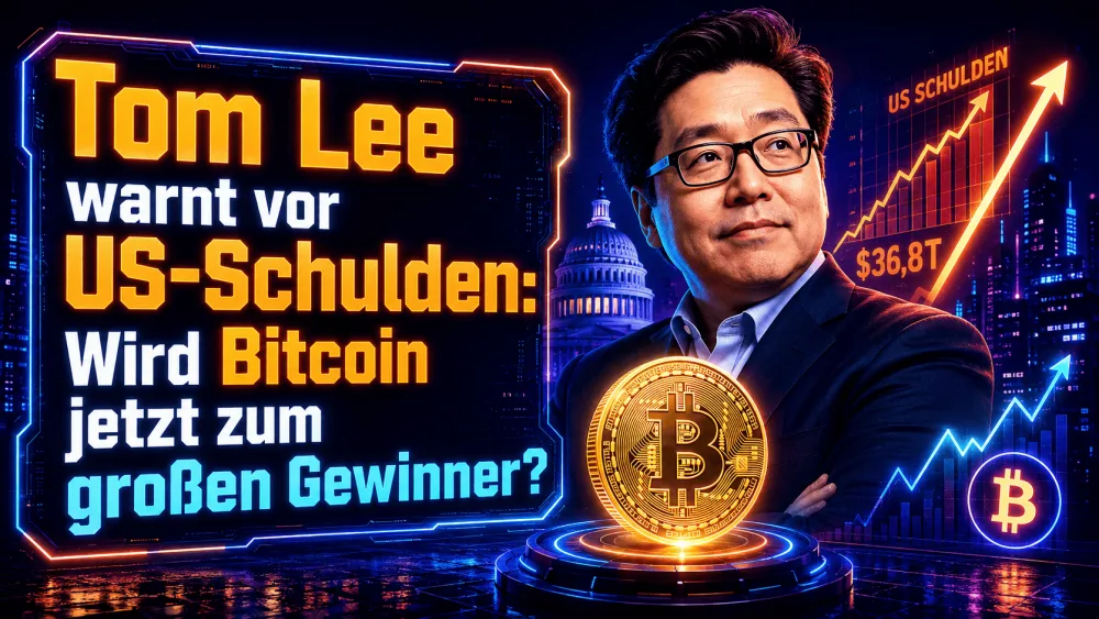 Tom Lee warnt vor US-Schulden: Wird Bitcoin jetzt zum großen Gewinner?