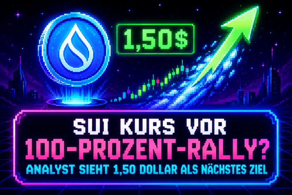 SUI Kurs vor 100-Prozent-Rally? Analyst sieht 1,50 Dollar als nächstes Ziel