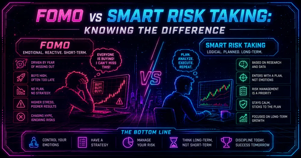 FOMO vs Smart Risk Taking: Knowing the Difference