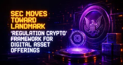 SEC Moves Toward Landmark ‘Regulation Crypto’ Framework for Digital Asset Offerings
