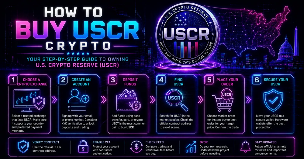 How to Buy USCR Crypto