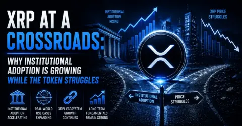 XRP at a Crossroads: Why Institutional Adoption Is Growing While the Token Struggles