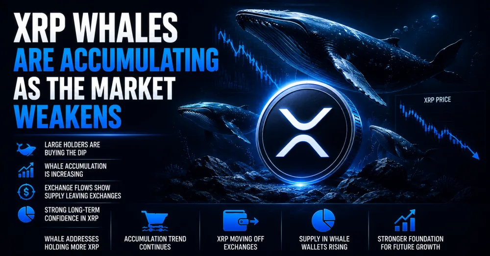 XRP Whales Are Accumulating as the Market Weakens