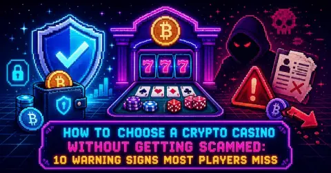 How to Choose a Crypto Casino Without Getting Scammed: 10 Warning Signs Most Players Miss
