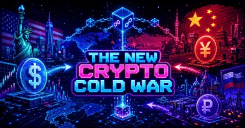 The New Crypto Cold War: How US, China, and Russia Are Fighting for Blockchain Power