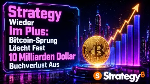 Strategy Wieder Im Plus: Bitcoin-Sprung Löscht Fast 10 Milliarden Dollar Buchverlust Aus