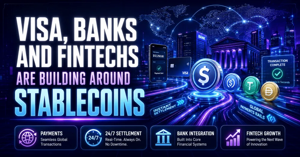 Visa, Banks and Fintechs Are Building Around Stablecoins
