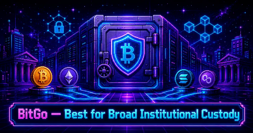 2. BitGo — Best for Broad Institutional Custody