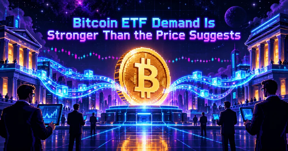 Bitcoin ETF Demand Is Stronger Than the Price Suggests