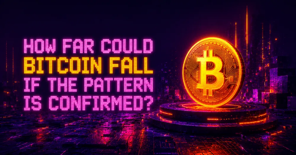 How Far Could Bitcoin Fall if the Pattern Is Confirmed?