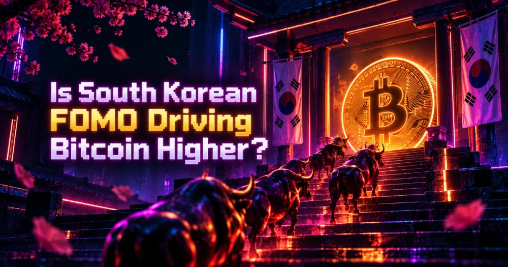Is South Korean FOMO Driving Bitcoin Higher?